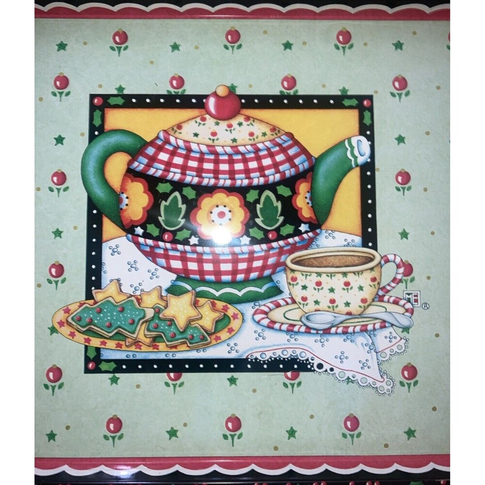 RARE MICHEL & CO. VINTAGE 1999 MARY ENGELBREIT METAL SERVING TRAY SIZE 16" X 11" - Picture 2 of 5